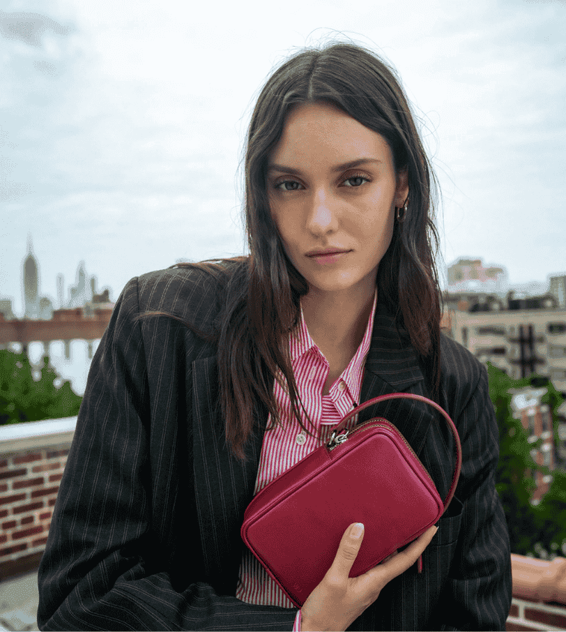 Woman wearing WE-AR4 clothes