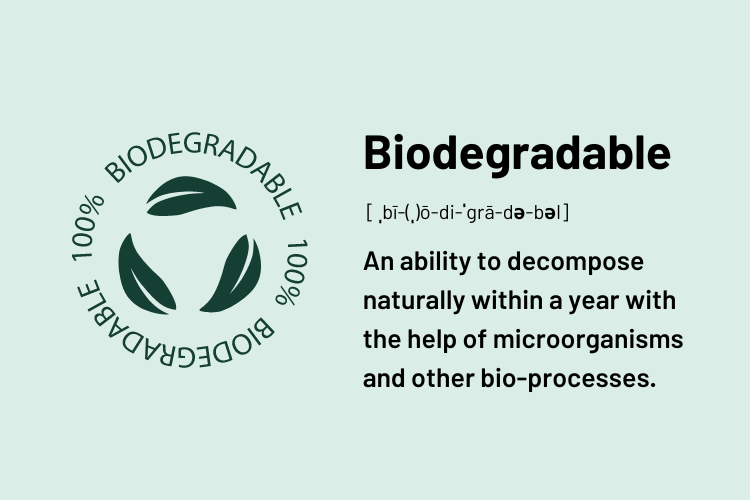 Definition of Biodegradable