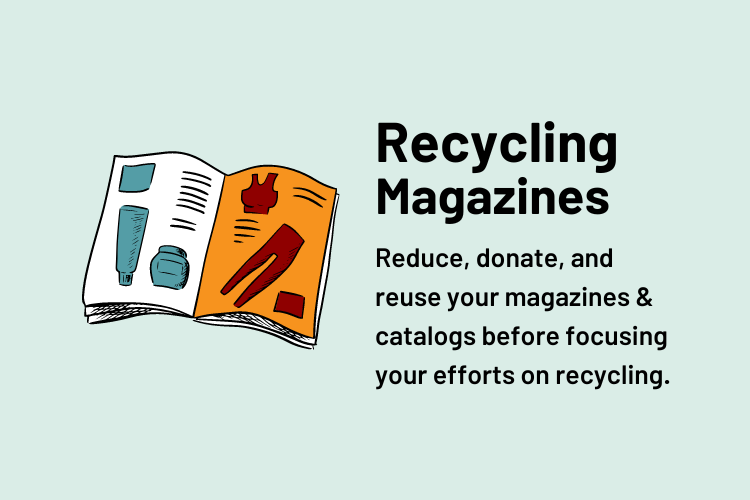 Recycling Magazines and Catalogs
