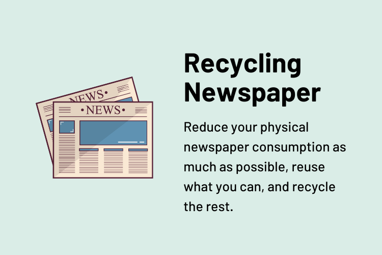 Recycling Newspaper